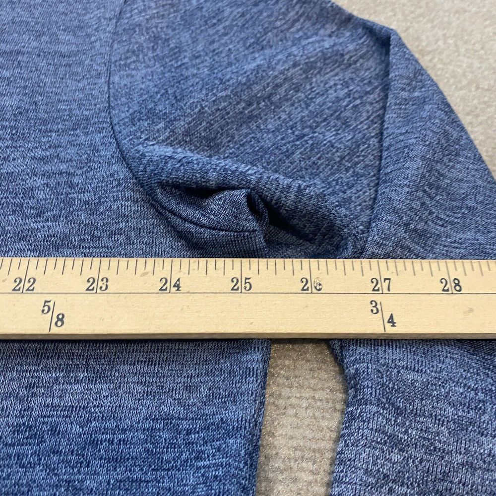 Callaway Sweater Mens XXL Blue Performance Stretch Pullover 1/4 Button Golf - Picture 10 of 13